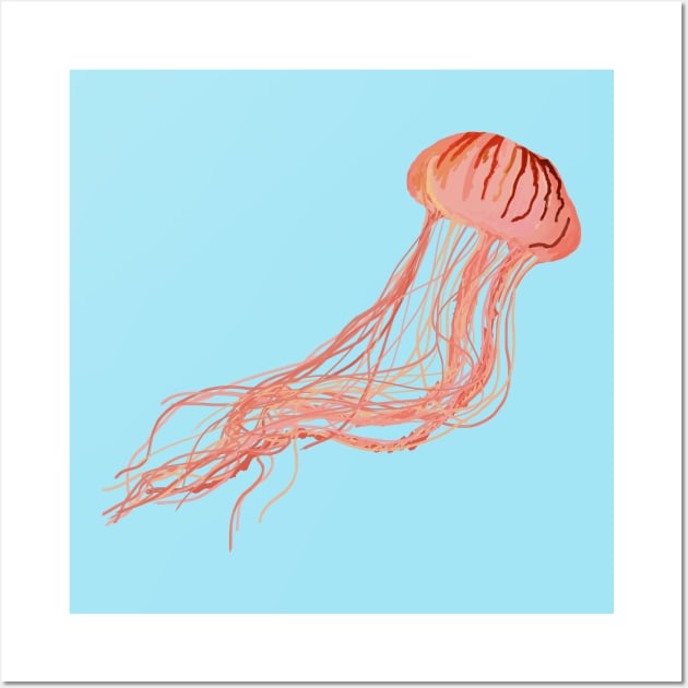 Jellyfish Wall Art by simplistictees